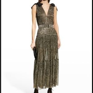 Sabina Musayev Ray tiered dress size xs